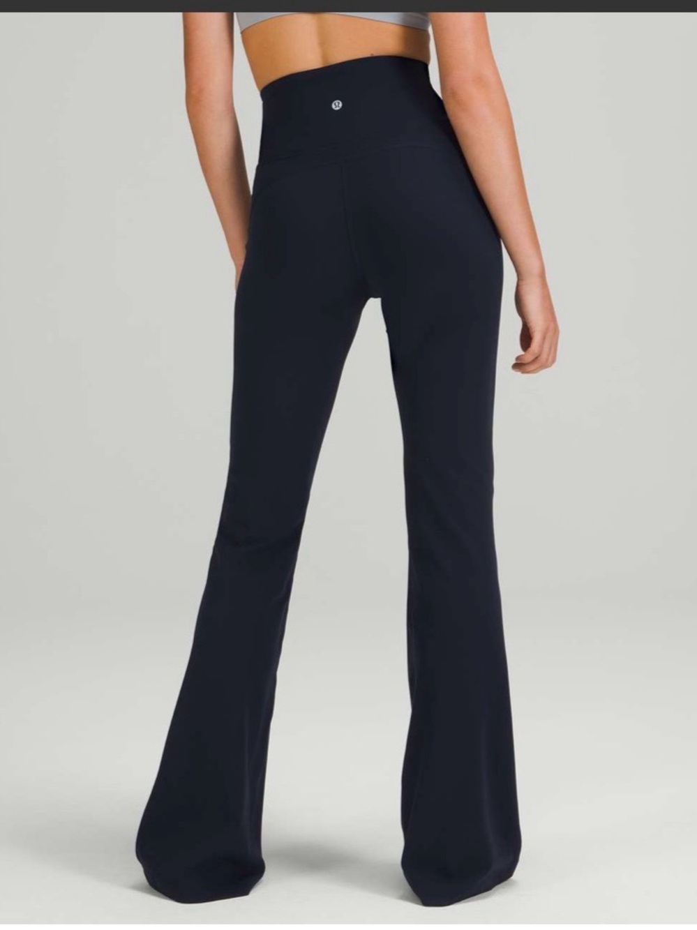 Lululemon Groove Pant Flare Super High-Rise Nulu in True Navy